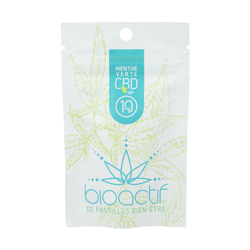 Pastilles CBD Menthe Kudzu - Bioactif