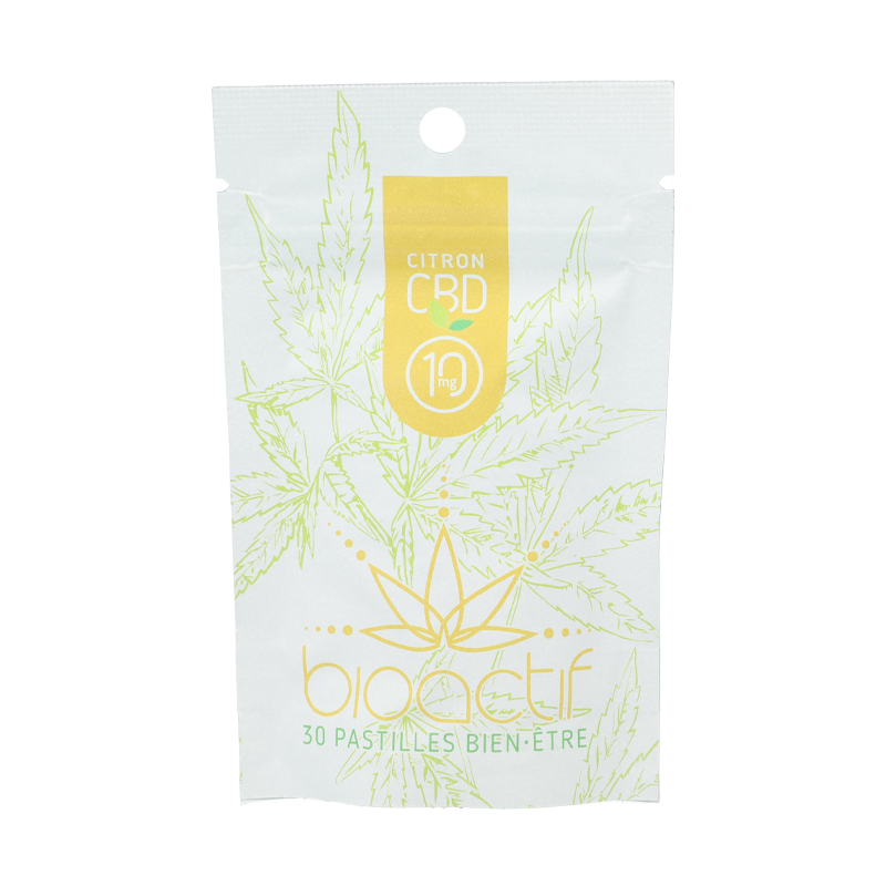 Pastilles CBD Citron Vitamine C - Bioactif