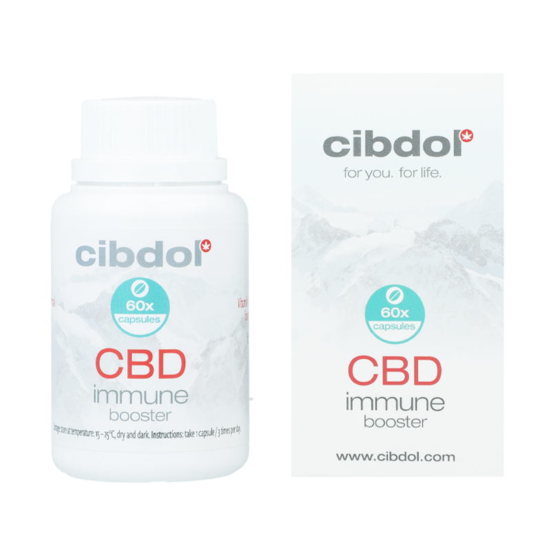 Gélules CBD Immune Booster - Cibdol