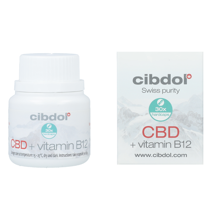 Gélules CBD Vitamine B12 - Cibdol