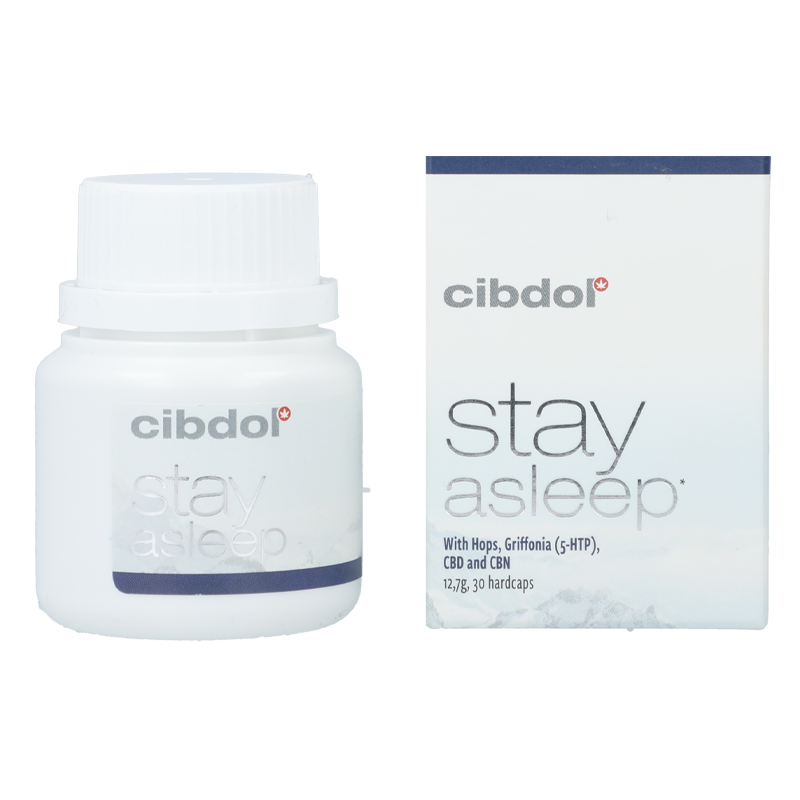 Gélules CBD Stay Asleep - Cibdol