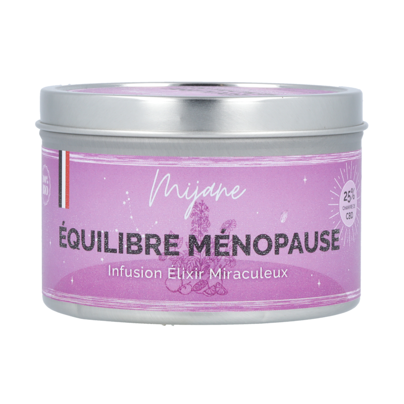 Infusion CBD Équilibre Ménopause - Mijane