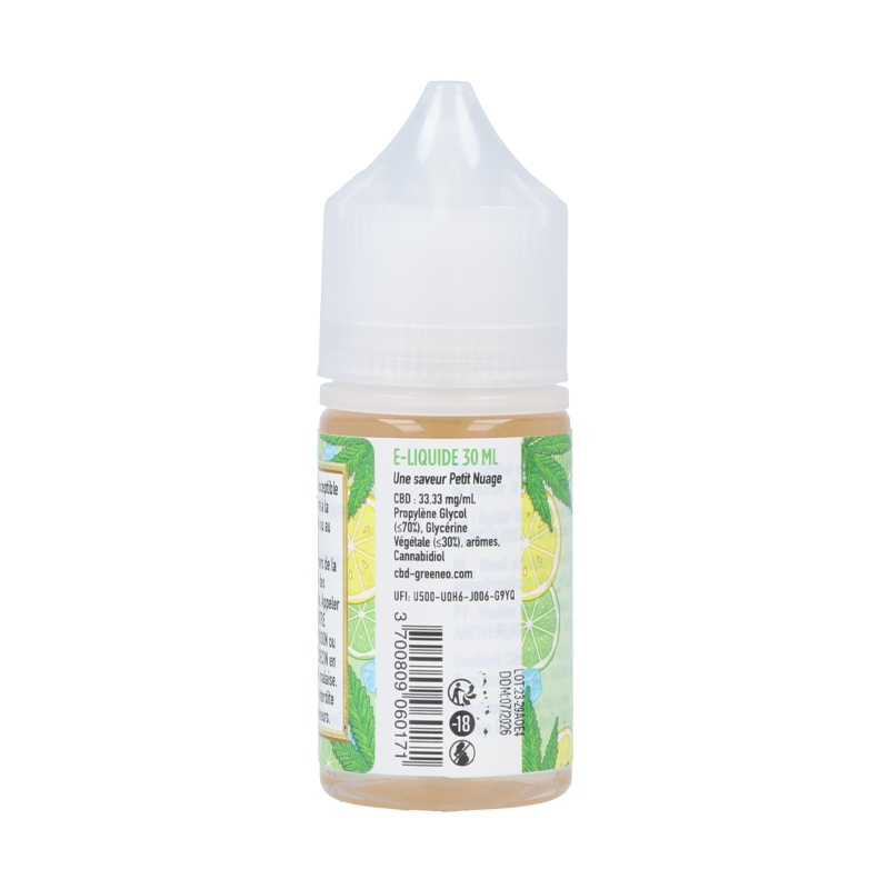 E-liquide CBD Petite Limo 30 ml - Greeneo