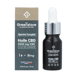 Huile CBD Full Spectrum 2000 mg - The Greenstore