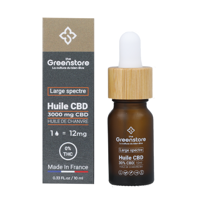 Huile CBD Broad Spectrum 3000 mg - The Greenstore