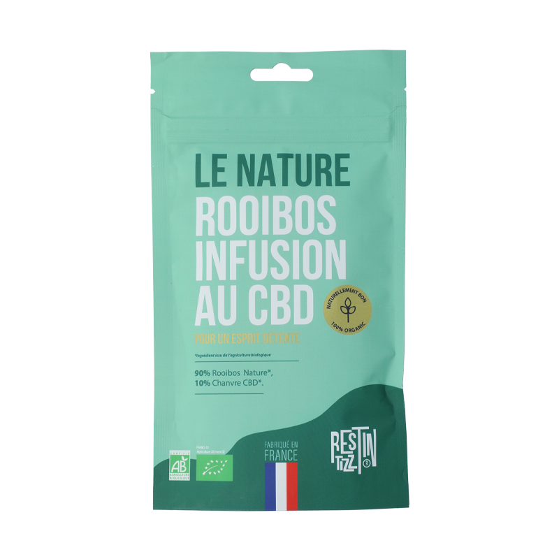 Infusion CBD au rooibos - le Nature – Rest in Tizz