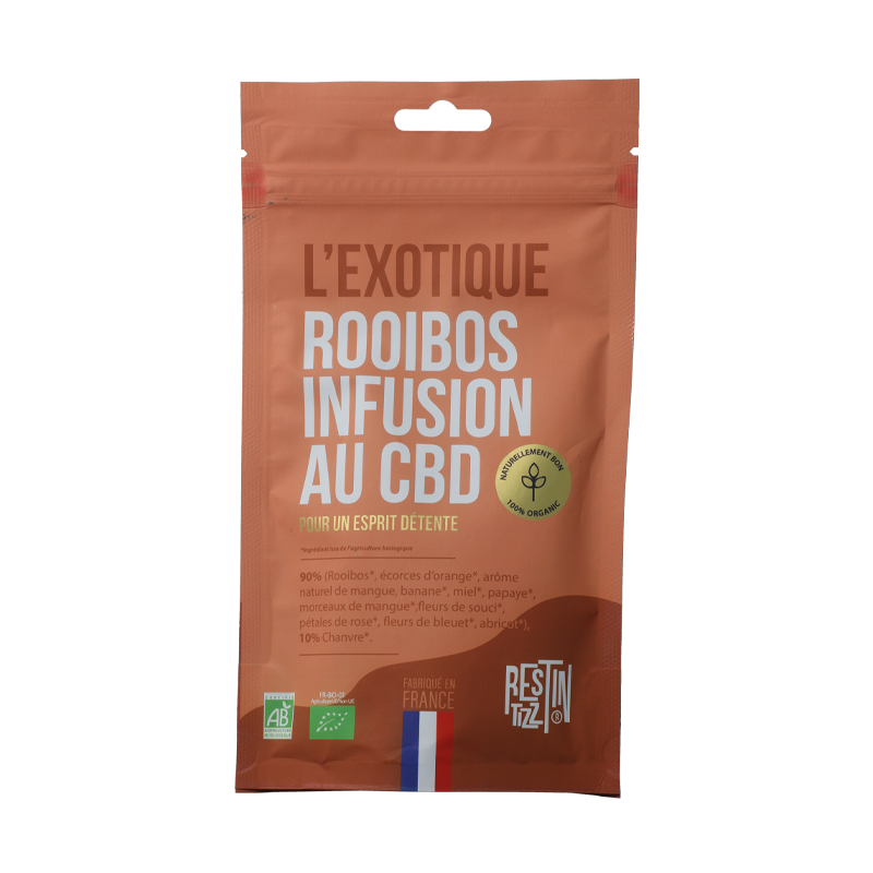 Infusion cbd Rooibos l'Exotique – Rest in Tizz