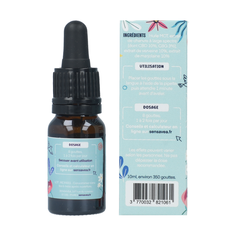 Huile CBD Super Relax - Sensavea