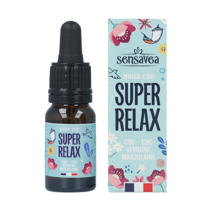 Huile CBD Super Relax - Sensavea