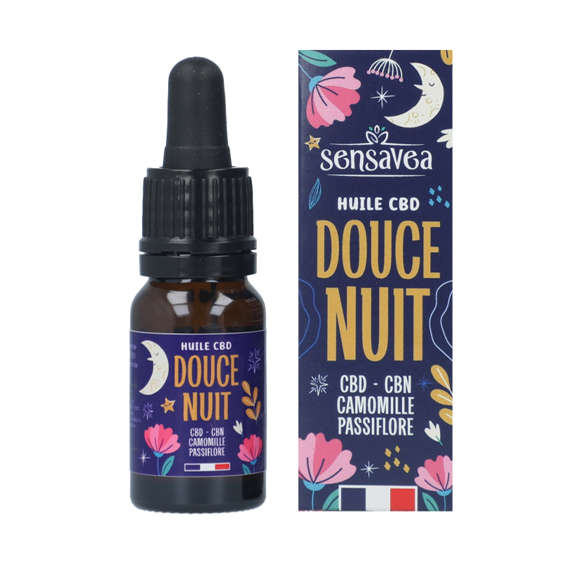 Huile CBD Douce Nuit - Sensavea