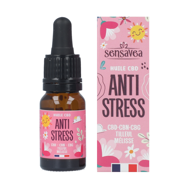 Huile CBD Anti-Stress - Sensavea