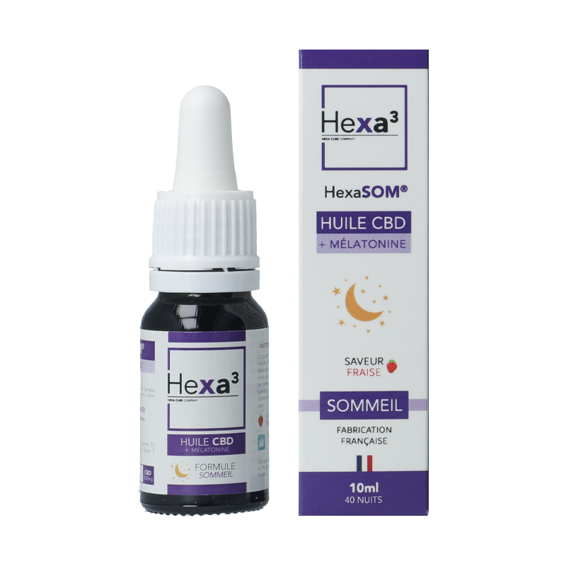 Huile CBD Sommeil 20 % - Hexa3