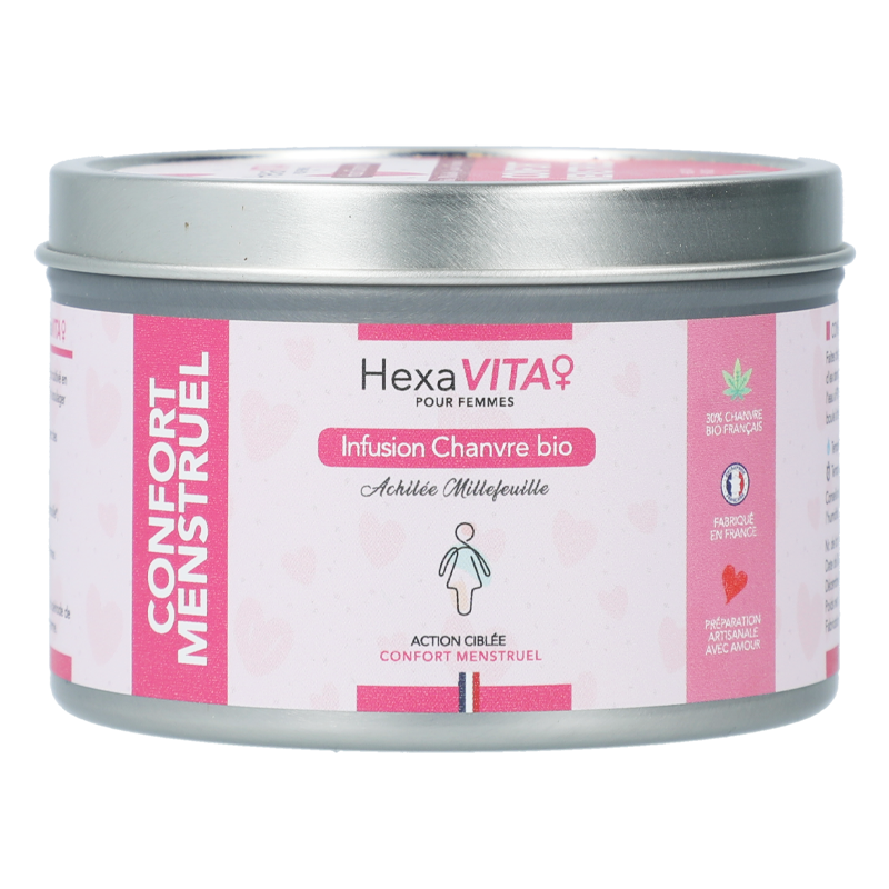 Infusion CBD Confort Menstruel - Hexa3