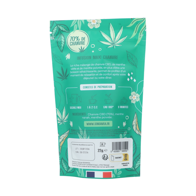 Infusion CBD Maxi Chanvre - Sensavea