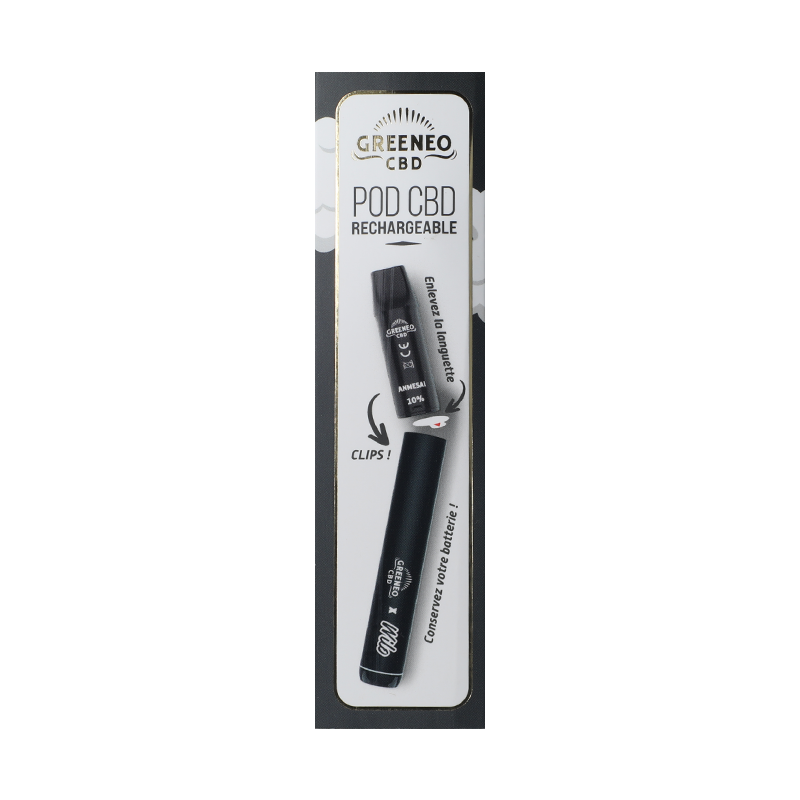 Pod CBD Rechargeable Anmesai - Greeneo