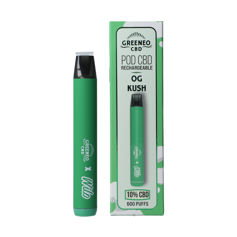 Pod CBD Rechargeable OG Kush - Greeneo