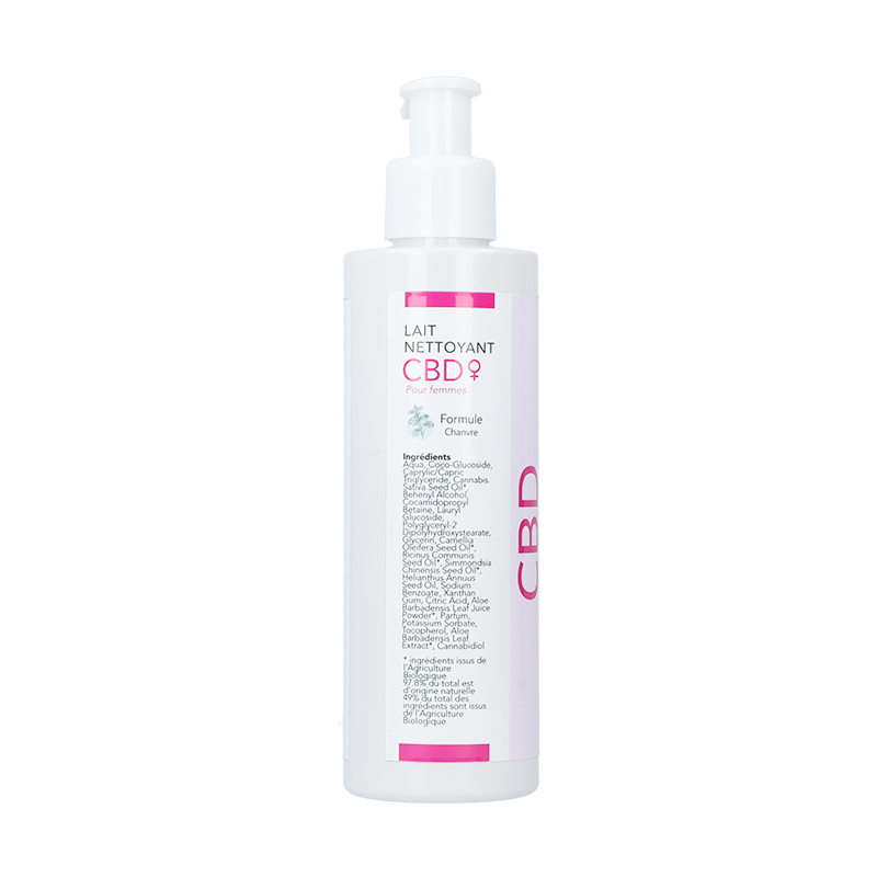 Lait Nettoyant CBD - Hexa3