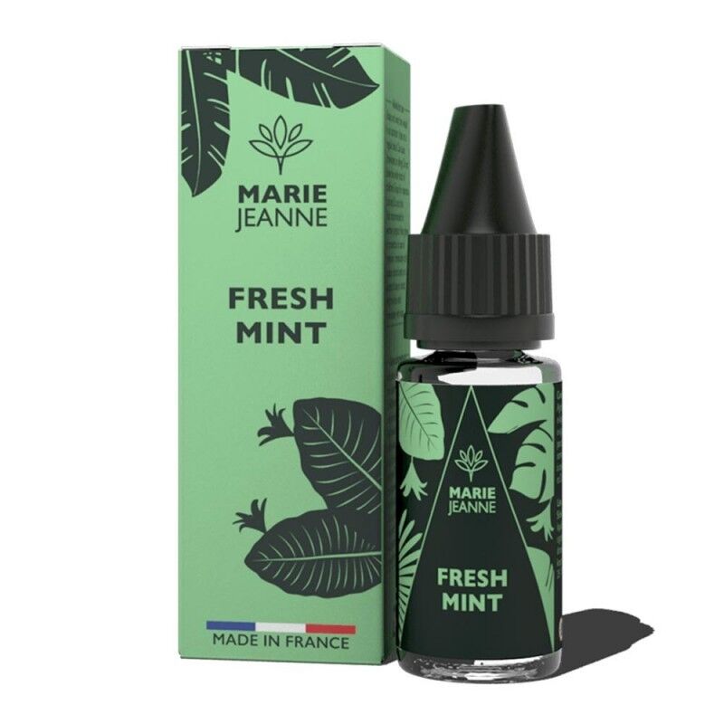 E liquide CBD Fresh Mint 10ml – Marie Jeanne