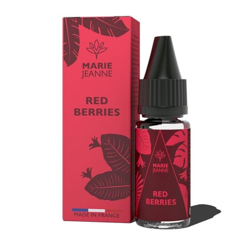 E liquide CBD Red Berries 10ml – Marie Jeanne