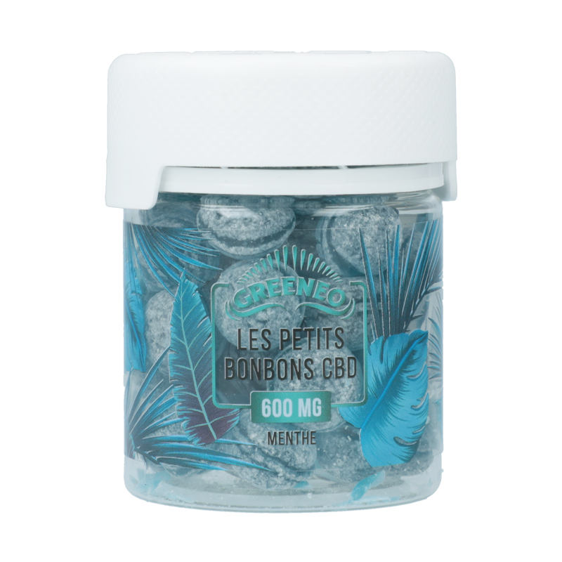 Bonbons CBD Menthe - Greeneo