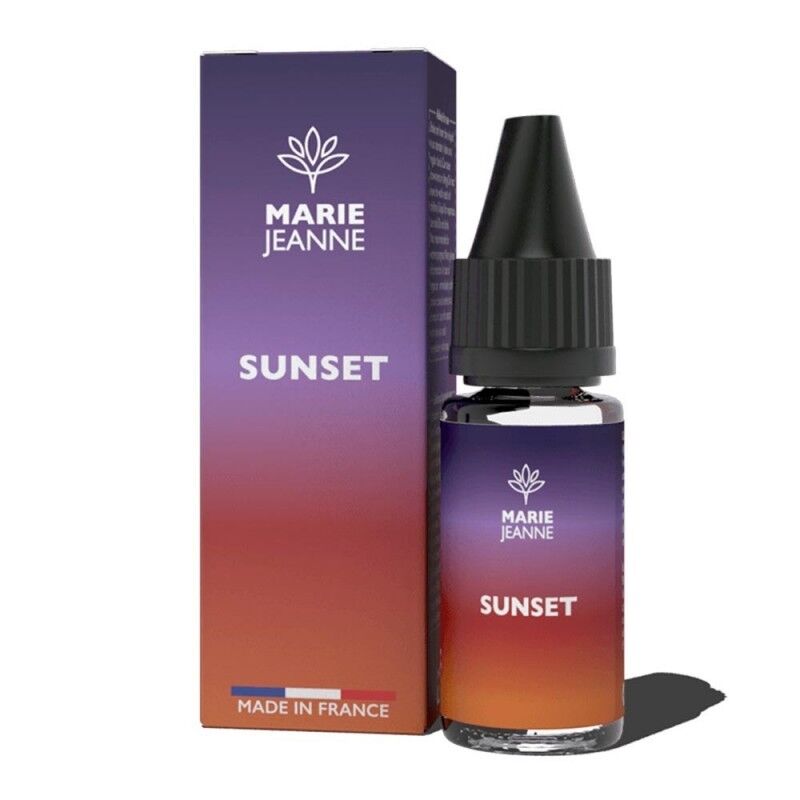 E liquide CBD Sunset 10ml – Marie Jeanne