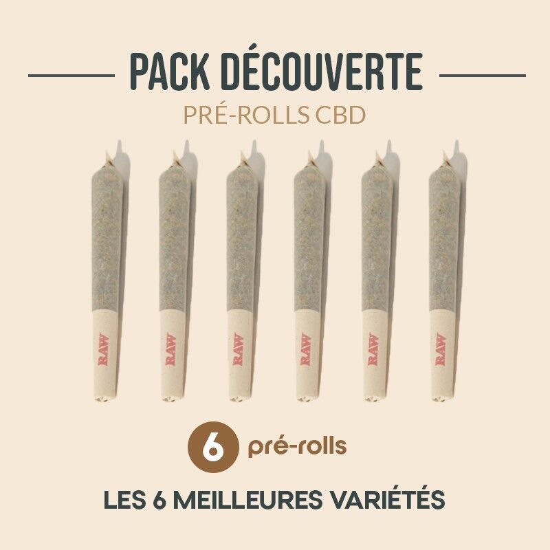 Pack découverte CBD - Pré-rolls