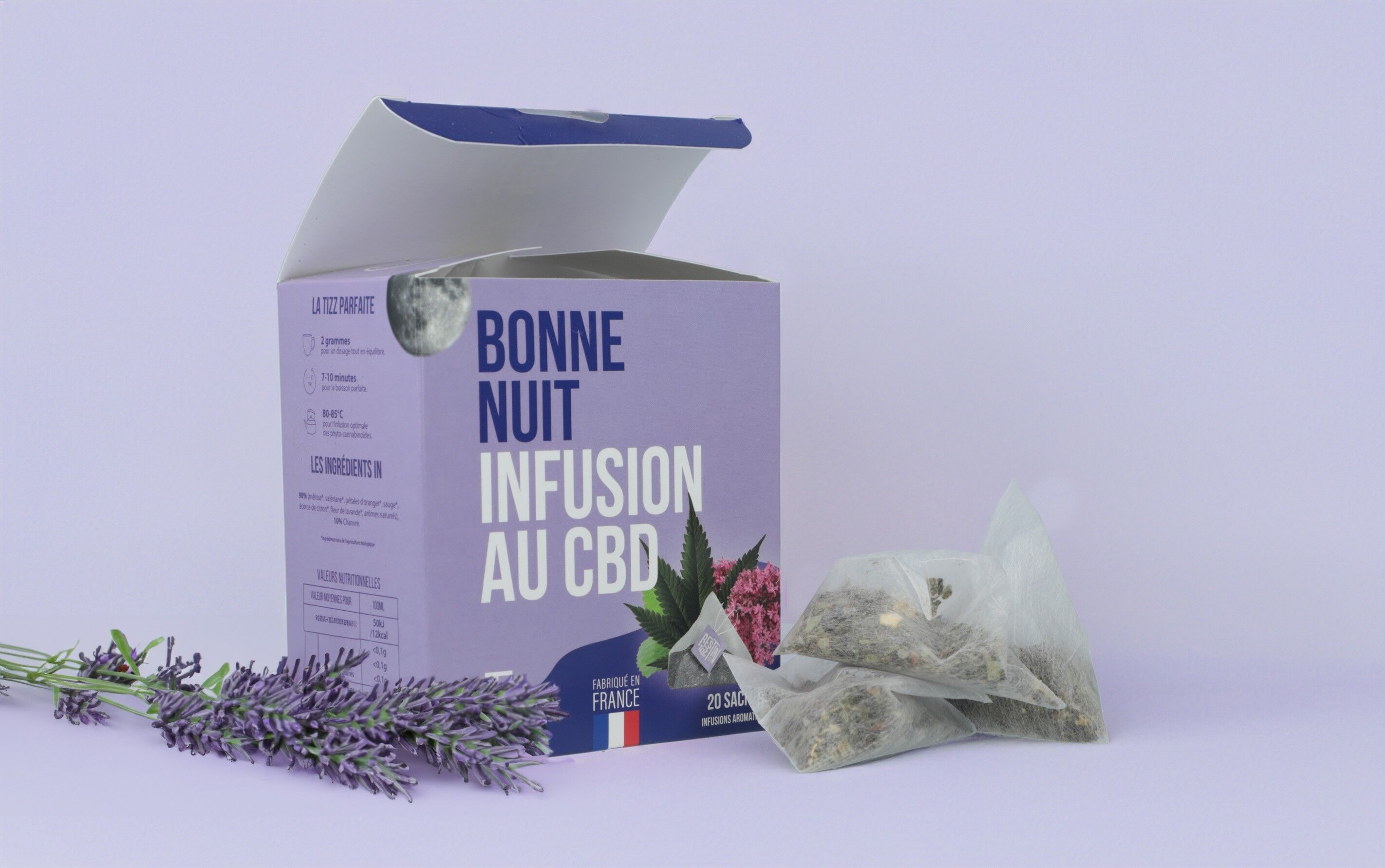 Infusion CBD Bonne Nuit - Rest in Tizz