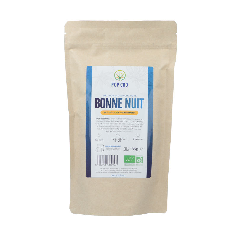 Infusion CBD Bonne Nuit - Pop CBD