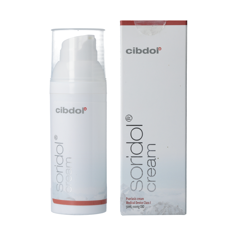 Crème CBD Psoriasis Soridol - Cibdol