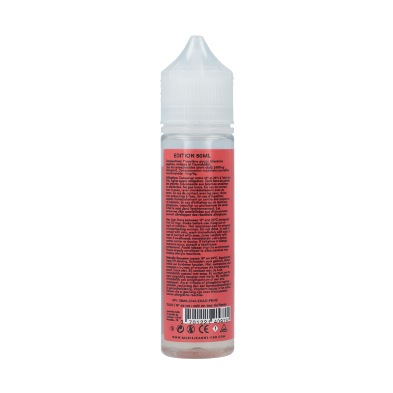 E-liquide CBD Fruits Rouges 50 ml - Marie Jeanne