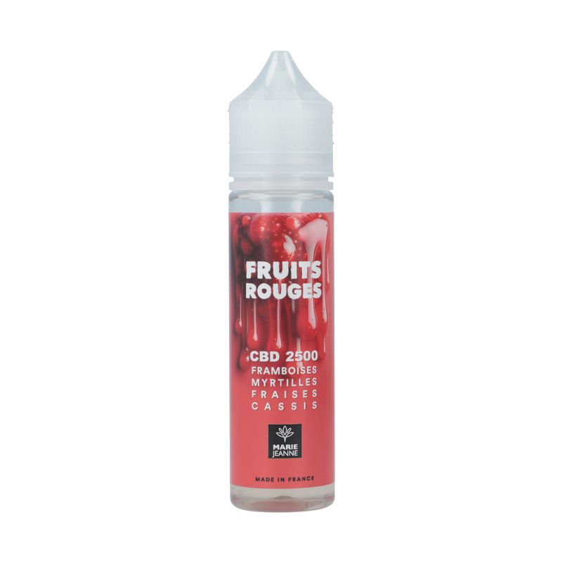 E-liquide CBD Fruits Rouges 50 ml - Marie Jeanne