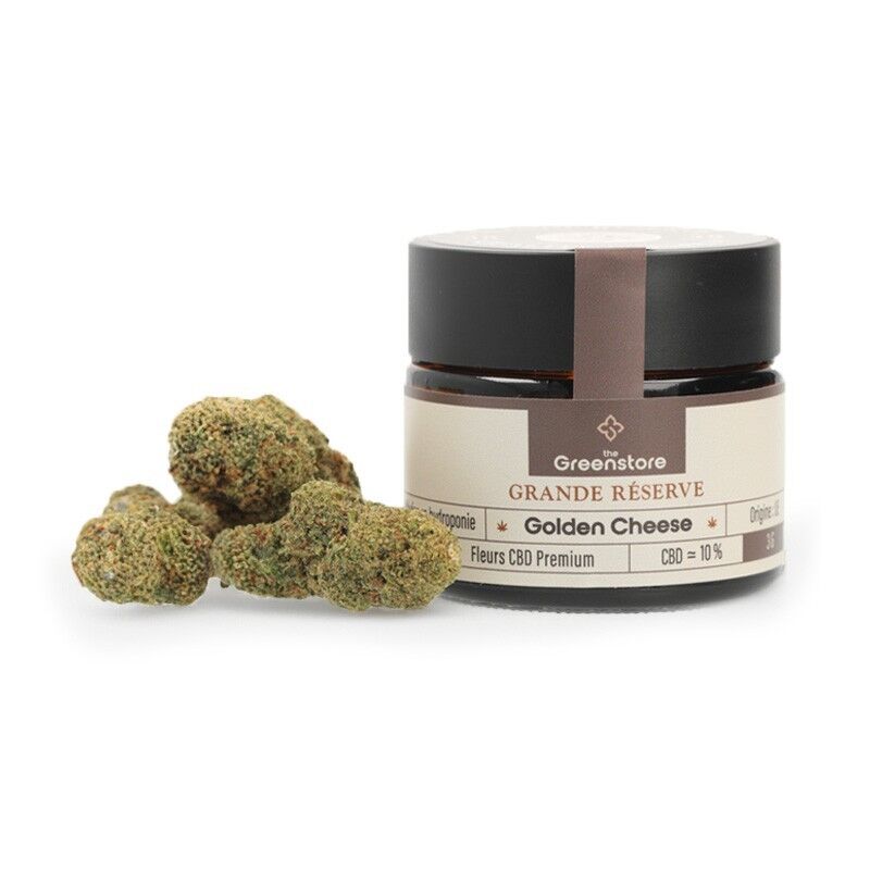 Golden Cheese - Fleurs CBD Grande Réserve