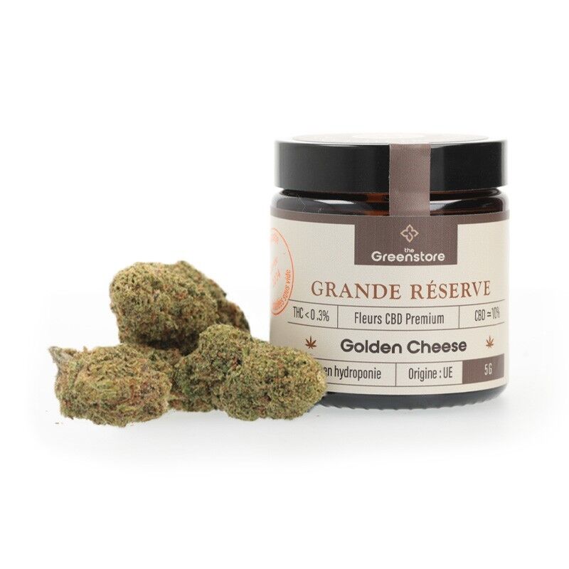 Golden Cheese - Fleurs CBD Grande Réserve