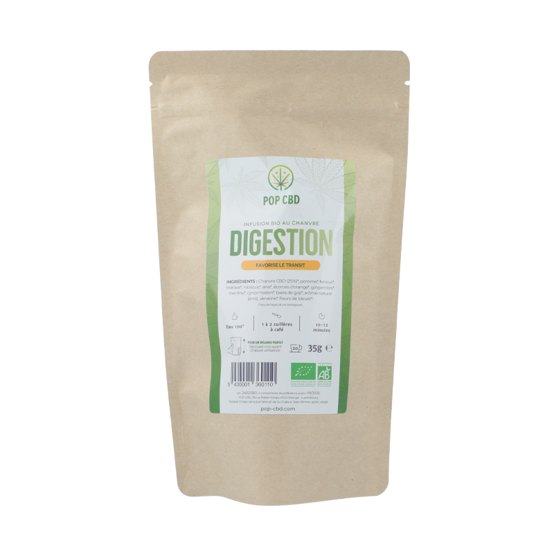 Infusion CBD digestion Naturel – Pop CBD