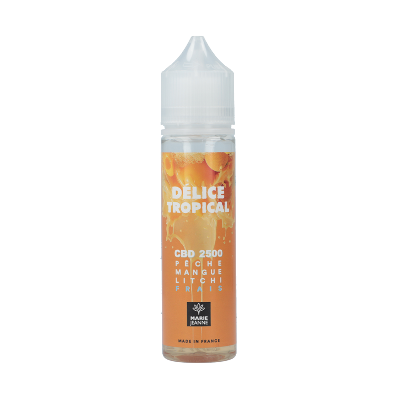 E-liquide CBD Délice Tropical 50 ml - Marie Jeanne