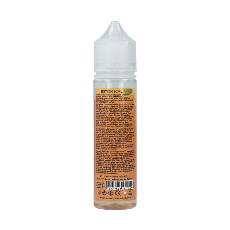 E-liquide CBD Délice Tropical 50 ml - Marie Jeanne