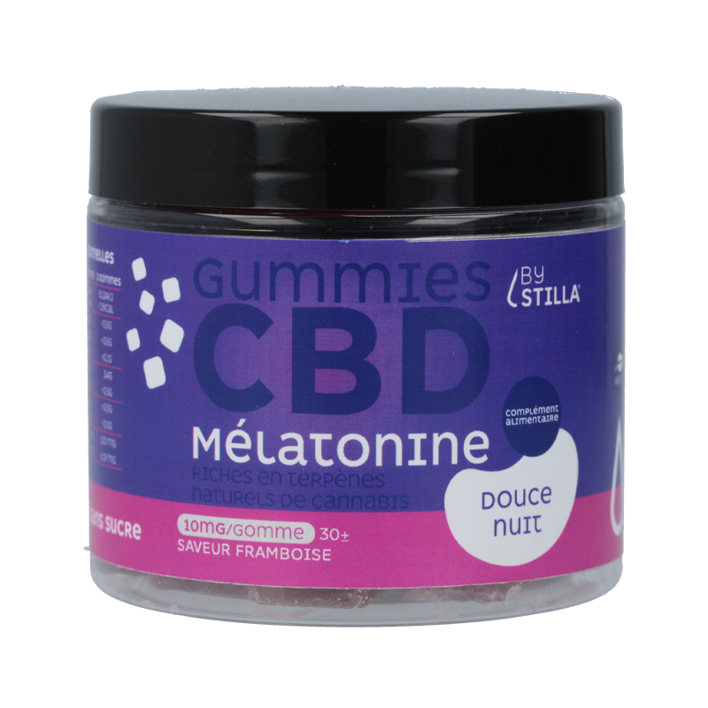 Gummies CBD Sommeil Framboise – Stilla