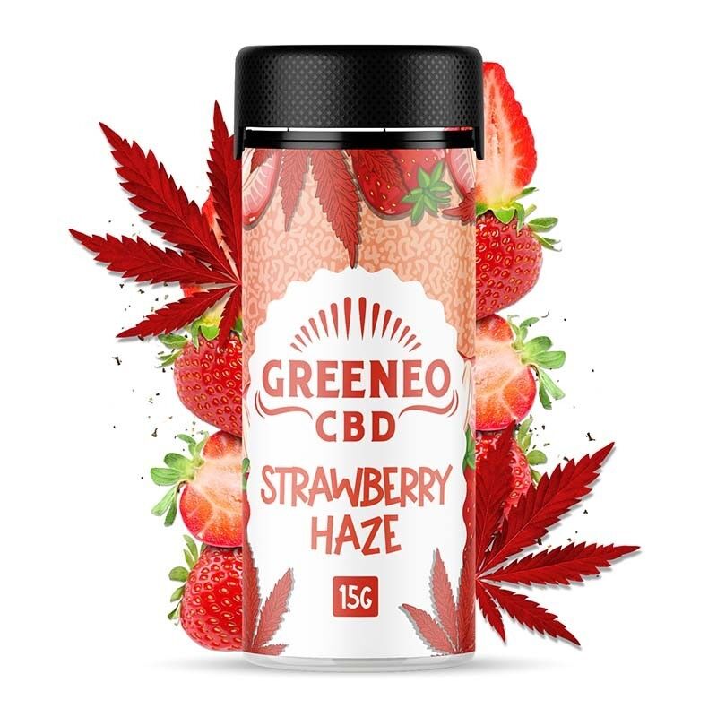 Strawberry Haze - Fleurs CBD Greeneo