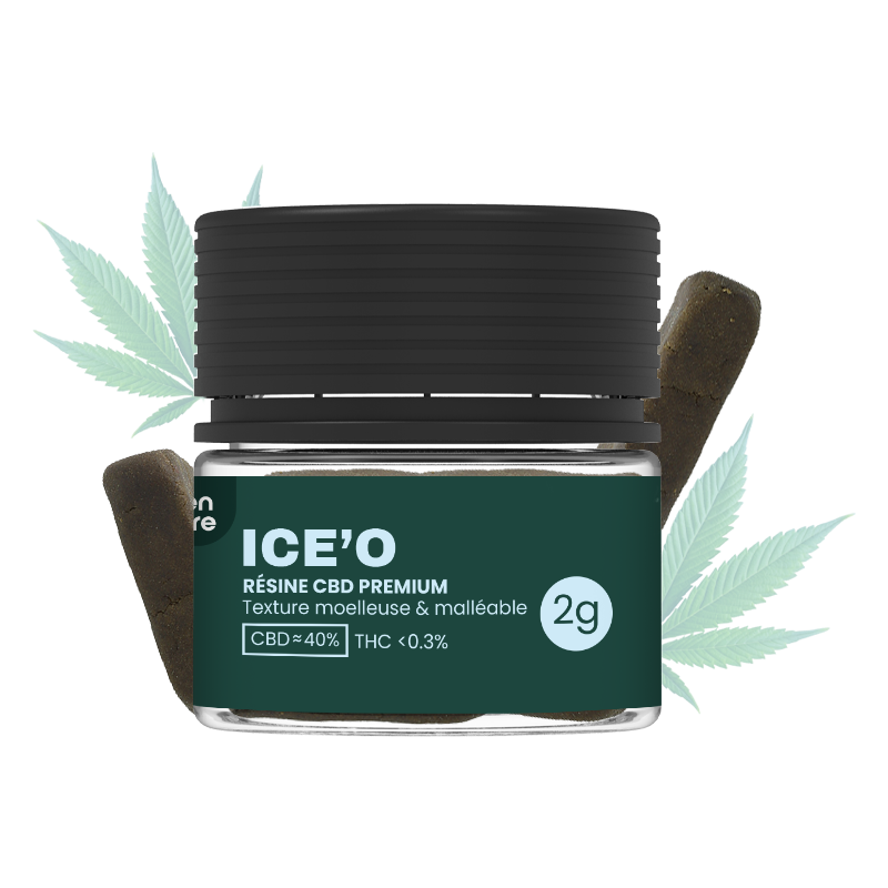 Ice'O - Résine CBD en pots