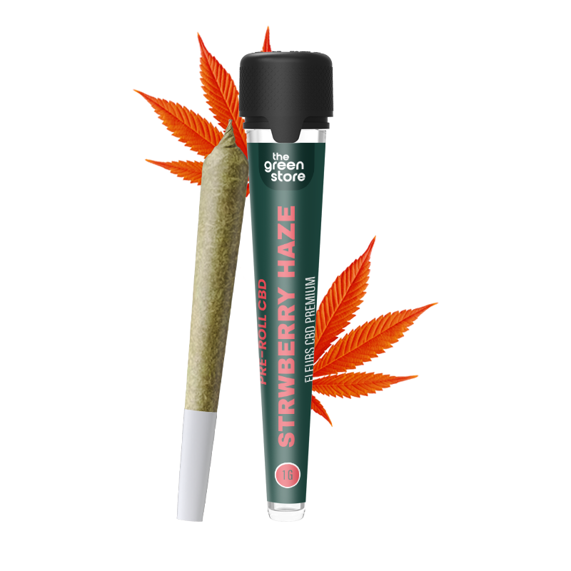 Strawberry Haze – Pré-roll CBD