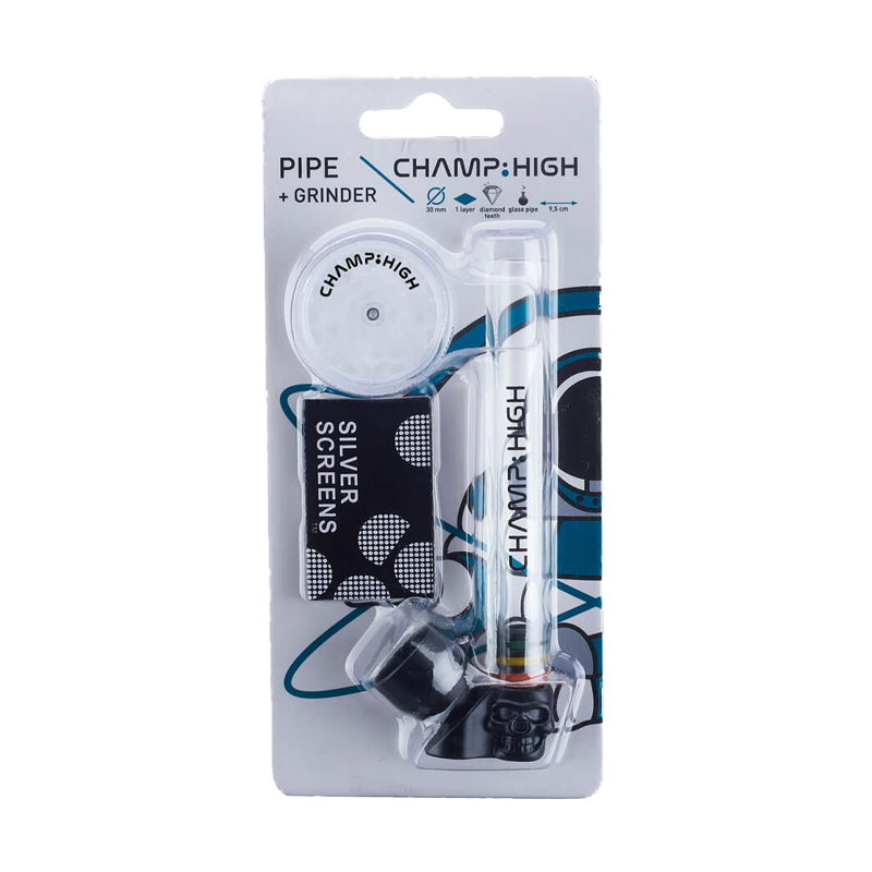 Kit Pipe & Grinder - Champ High