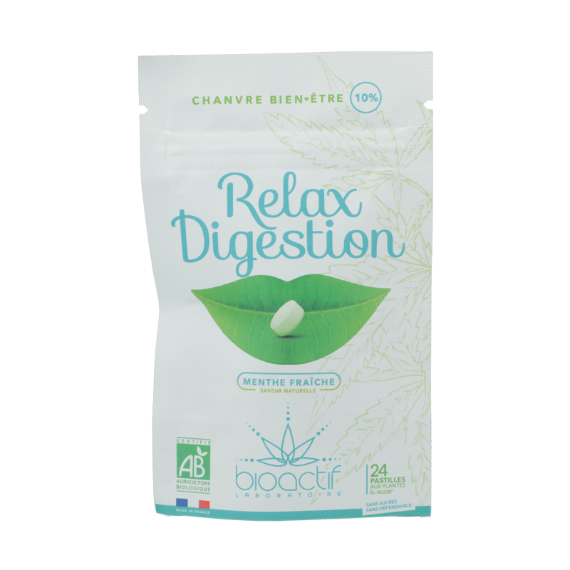 Pastilles CBD Relax Digestion – Bioactif