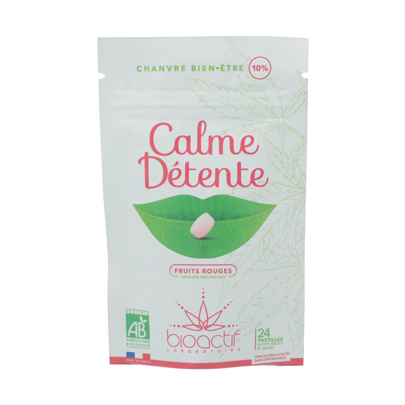 Pastilles CBD Calme Détente – Bioactif