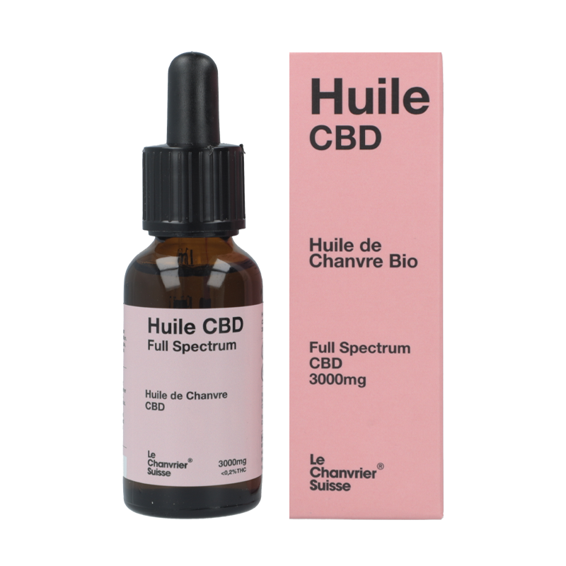 Huile CBD 30 ml - Le Chanvrier Suisse