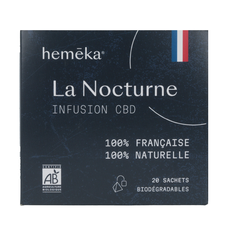 Infusion CBD La Nocturne en sachet - Hemeka