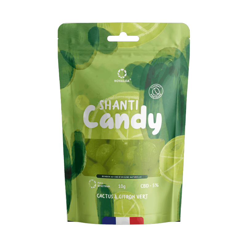 Pastilles CBD Cactus Citron - Novaloa