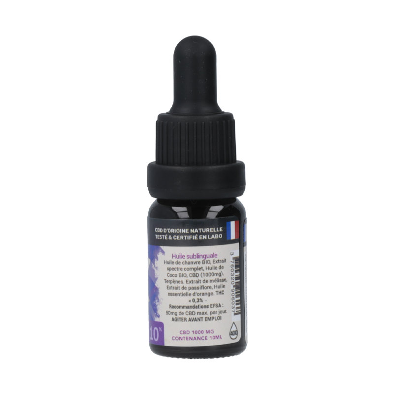 Huile CBD Anti-Stress - Novaloa