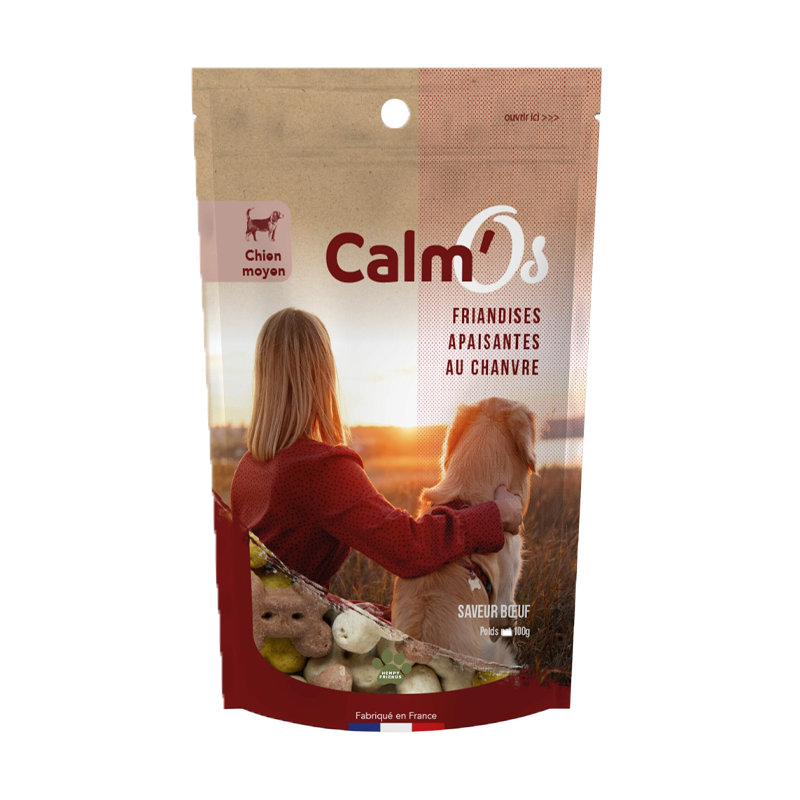 Friandises Chanvre Chien Moyen - Calm'Os