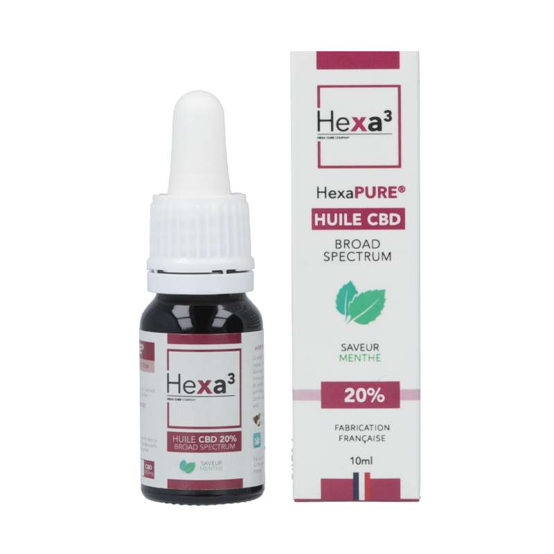 Huile CBD Récupération - Hexa3