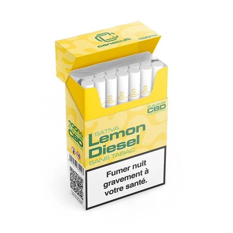 Cigarettes CBD Lemon Diesel – Canacult